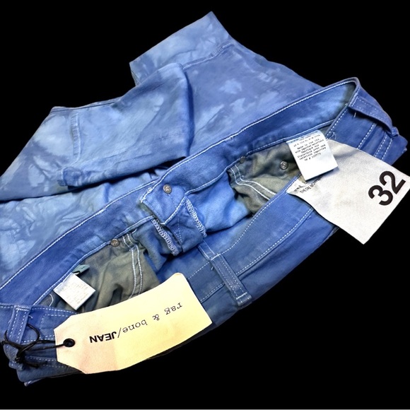 🎉HOST PICK🎉 NWT Org. White Rag & Bone The Dre Boyfriend Style Jeans. Size 32 - Picture 12 of 13